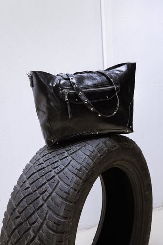 Eros bolso shopper grande con bandolera extraíble y detalles metálicos - Misako - Modalova