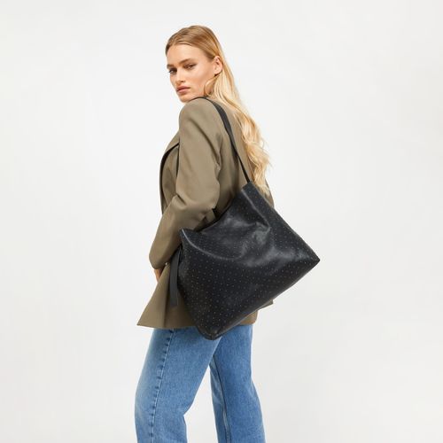 Betsy bolso hobo grande con detalles metálicos - Misako - Modalova