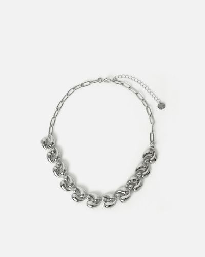 Ibisco collar corto con eslabones ED - Misako - Modalova