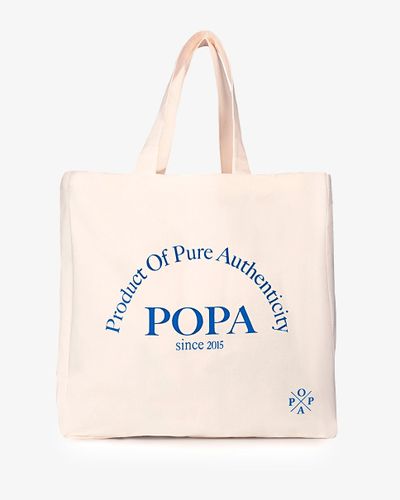 Tote Bag Jasmine Pique Marino M - POPA - Modalova