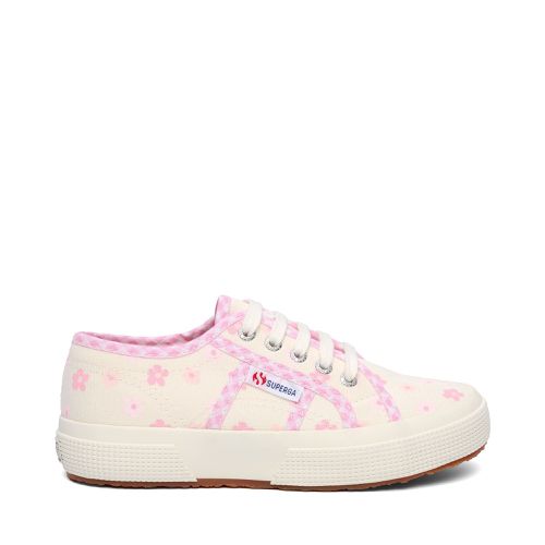 Kids Print Flowers Gingham - Scarpe - Sneakers - Bianco - Unisex - 29 - Superga - Modalova