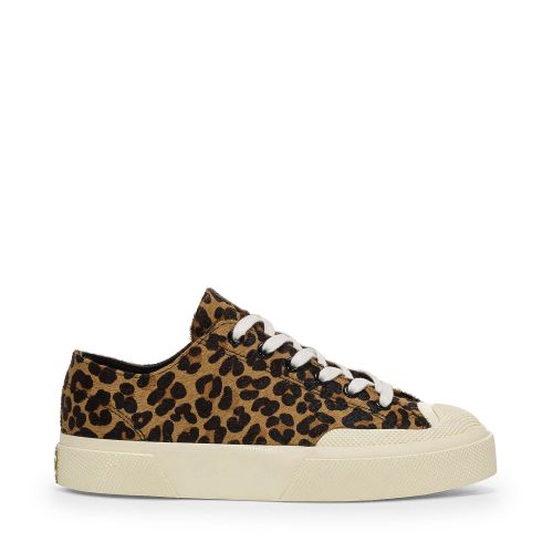 WORKS LEOPARD CALFHAIR - Sneakers - Low Cut - Unisex - - Superga - Modalova
