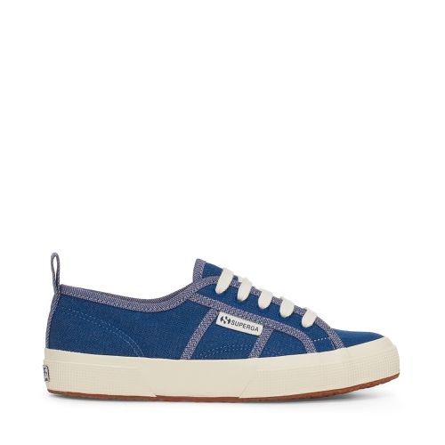 REVERSE DENIM - Le - Corte bajo - Unisex - AZUL-VIOLET-OFF WHITE - Superga - Modalova