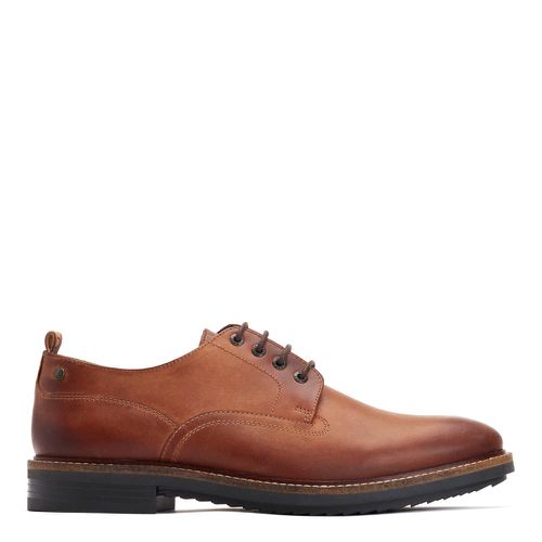 ™ Mens Memphis Pull Up Leather Derby Shoes UK 11 - Base London - Modalova