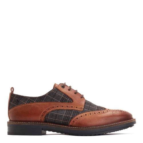 ™ Mens Nashville Pull Up / Leather Brogue Shoes UK 12 - Base London - Modalova