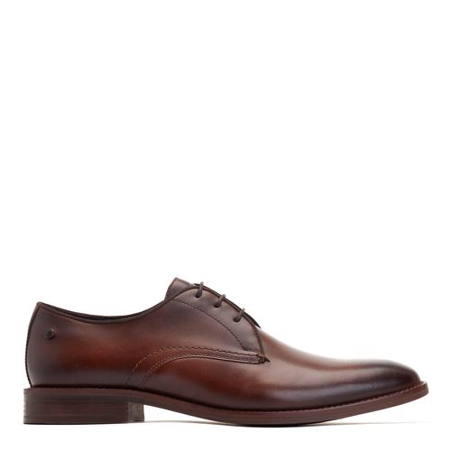 ™ Mens Bronte Washed Leather Derby Shoes UK 8 - Base London - Modalova