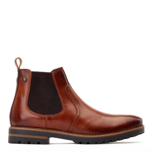 ™ Mens Cutler Washed Leather Chelsea Boots UK 6 - Base London - Modalova