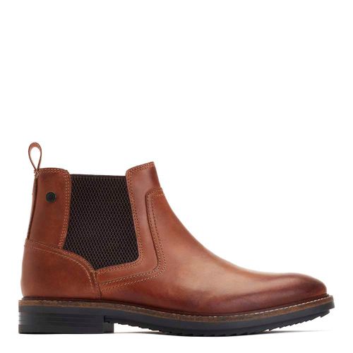 ™ Mens Dandridge Pull Up Leather Chelsea Boots UK 11 - Base London - Modalova