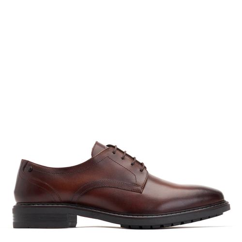 ™ Mens Triumph Waxy Leather Derby Shoes UK 10 - Base London - Modalova