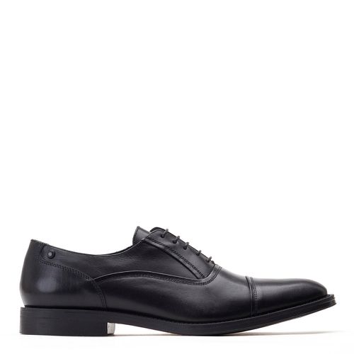 ™ Mens Wilson Waxy Leather Oxford Shoes UK 11 - Base London - Modalova