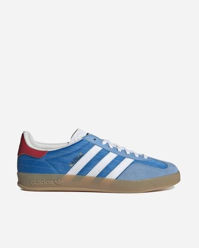 Gazelle Indoor 39 1/3 - BRBLUE/FTWWHT/GUM3 - Adidas Ori - Modalova