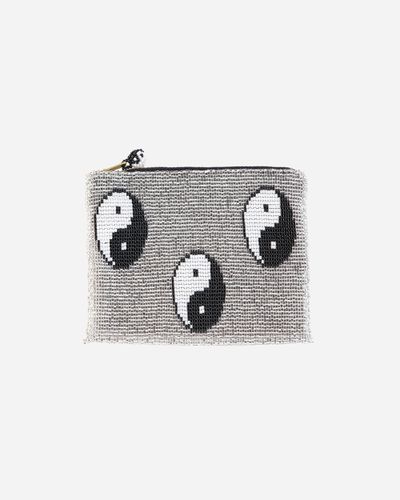 Yin Yang Wallet ONE SIZE - Black / Yellow / - Pura Utz - Modalova