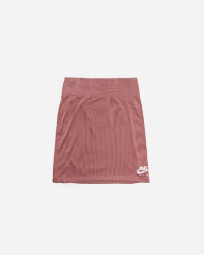 Nike Rib Skirt Pink M - Pink Glaze - Nike - Modalova