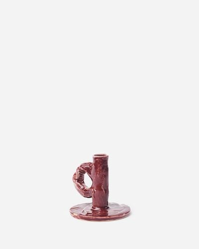 Studio Candlestick Burgundy - OZ - NIKO JUNE - Modalova