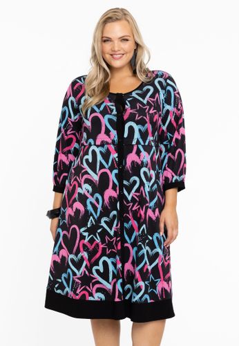 Kleid mit Puffärmeln HEARTS - Yoek - Modalova