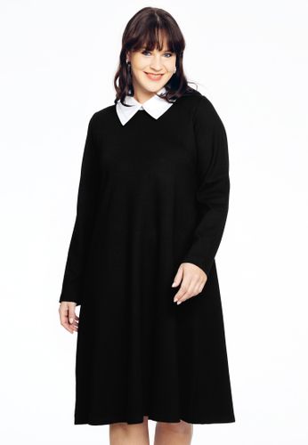 Kleid mit Kragen INTERLOCK - Yoek - Modalova