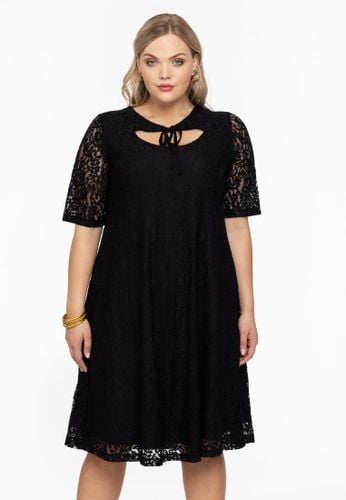 Kleid A-Linie mit Ausschnitt LACE - Yoek - Modalova