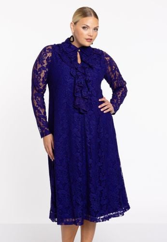 Kleid A-Linie Volants LACE - Yoek - Modalova