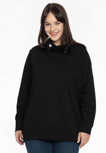 Pullover mit Strassknöpfen - Yoek - Modalova