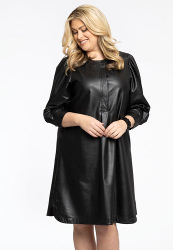 Kleid mit Puffärmeln FAUX - Yoek - Modalova