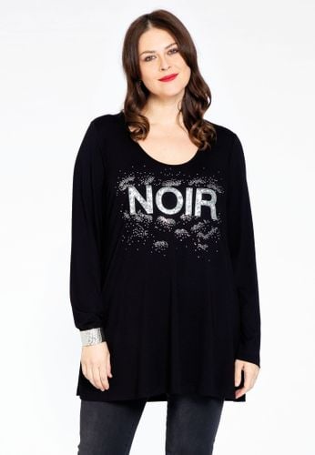 Tunika flare noir ORGANIC COTTON - Yoek - Modalova