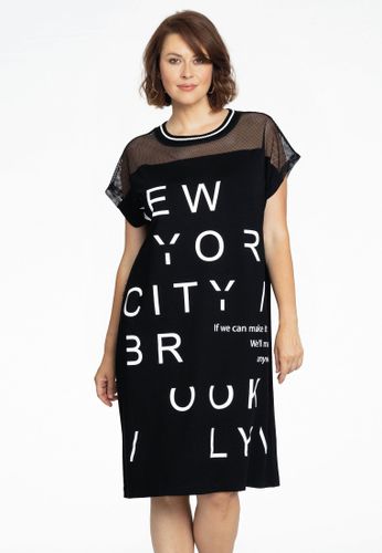 Kleid mit Mesh-Schultern NYC - Yoek - Modalova