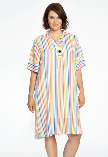 Kleid grandad-kragen RAINBOW - Yoek - Modalova