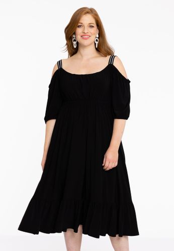 Kleid mit elastischen Trägern - Yoek - Modalova