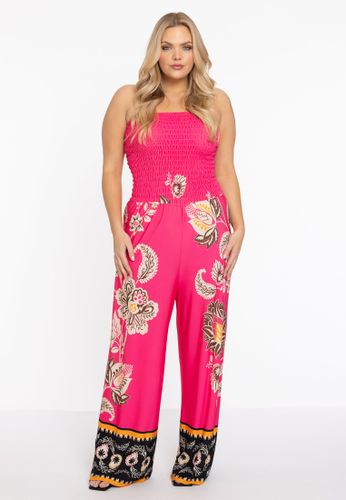 Jumpsuit smocked strapless ZARIA - Yoek - Modalova