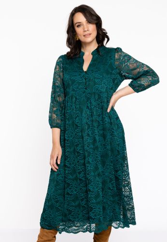 Kleid mit Puffärmeln LACE - Yoek - Modalova