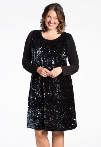 Kleid SEQUINS A-Linie - Yoek - Modalova