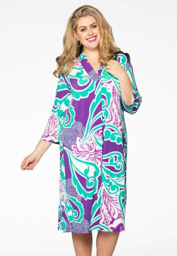 Kleid mit Kragen SWIRL - Yoek - Modalova