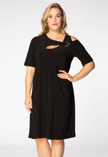 Kleid DOLCE asymmetrischer Ausschnitt - Yoek - Modalova