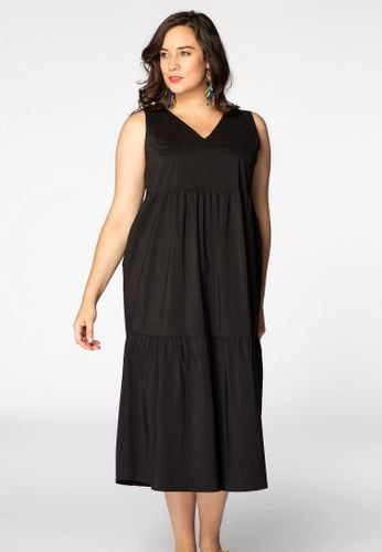 Dress stretch V-neck COTTON - Yoek - Modalova