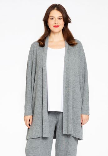 Strickjacke mit Rippe LOUNGE - Yoek - Modalova