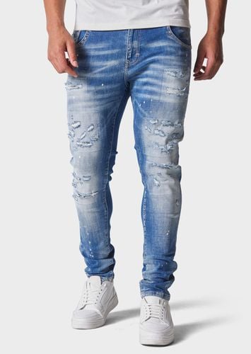 Mens Deniro Lat 978 Slim Fit Jeans - / 30 / L - Police - Modalova