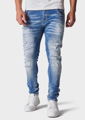 Mens Deniro Lat 978 Slim Fit Jeans - / 36 / S - Police - Modalova