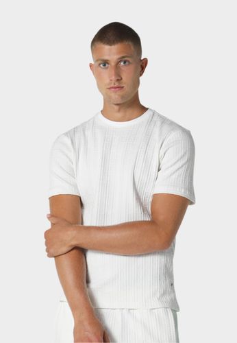 Mens Longton Bone White T-Shirt - / S - 883 Police - Modalova