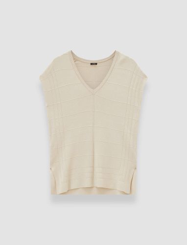 Viscose Grid Knit Top - M - Joseph - Modalova