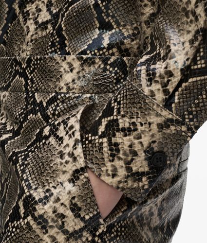 Faux-python Flared Pants, Size: 38 - Karl Lagerfeld - Modalova