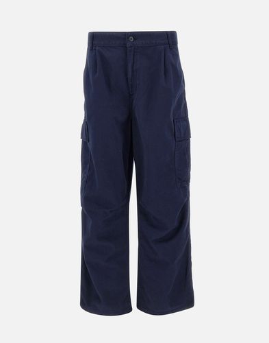 Mitternachtsblaue Bio-Baumwoll-Cargo-Hosen - Carhartt WIP - Modalova