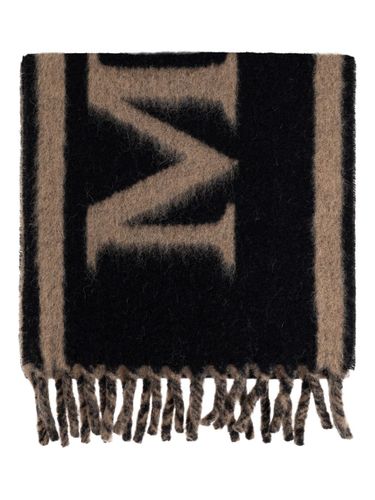 Schwarzer Kamelwollschal - Alexander McQueen - Modalova