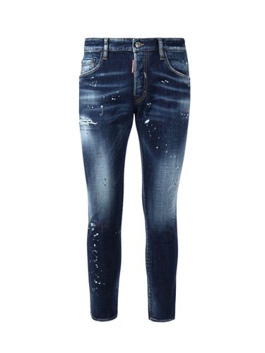Skater Skinny Jeans mit Cleared-Effekt - Dsquared2 - Modalova