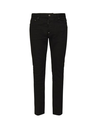 Coole Typ Schwarze Schlanke Jeans - Dsquared2 - Modalova