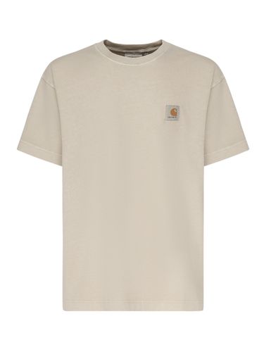 S/S Nelson Taubengraues T-Shirt - Carhartt WIP - Modalova