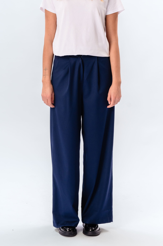 Nadia Pants - Marine - TeeShoppen - TeeShoppen - Modalova