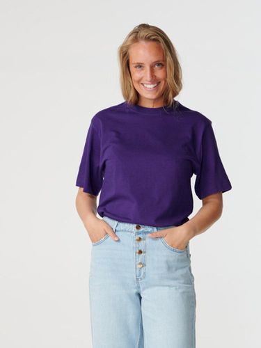 Oversized T -Shirt - Violet - TeeShoppen - Modalova