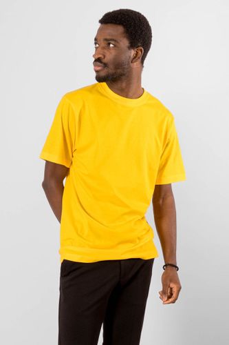 Oversized T -Shirt - Gelb - Mann - TeeShoppen - Modalova