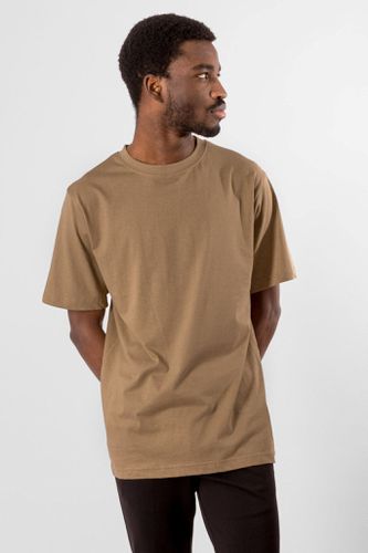 Oversized T -Shirt - Khaki - Mann - TeeShoppen - Modalova