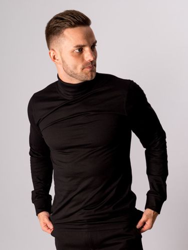 Rollkragenpullover - schwarz - Mann - TeeShoppen - Modalova